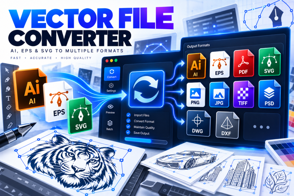 Vector File Converter – AI, EPS & SVG to Multiple Formats